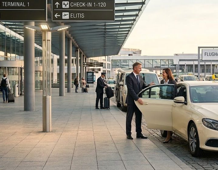 Flughafentransfer Flughafentransfer Ratingen zum Flughafen Düsseldorf mit Protaxiratingen